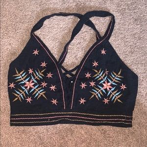 Linen American Eagle bralette XS
